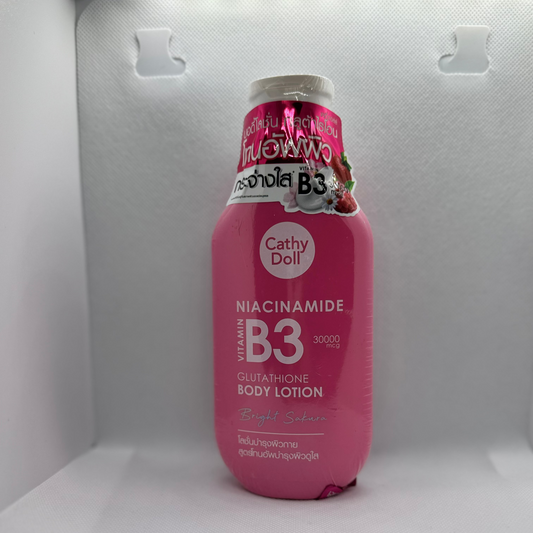 Cathy Doll Niacenamide Vitamin B3 Glutathione Body Lotion